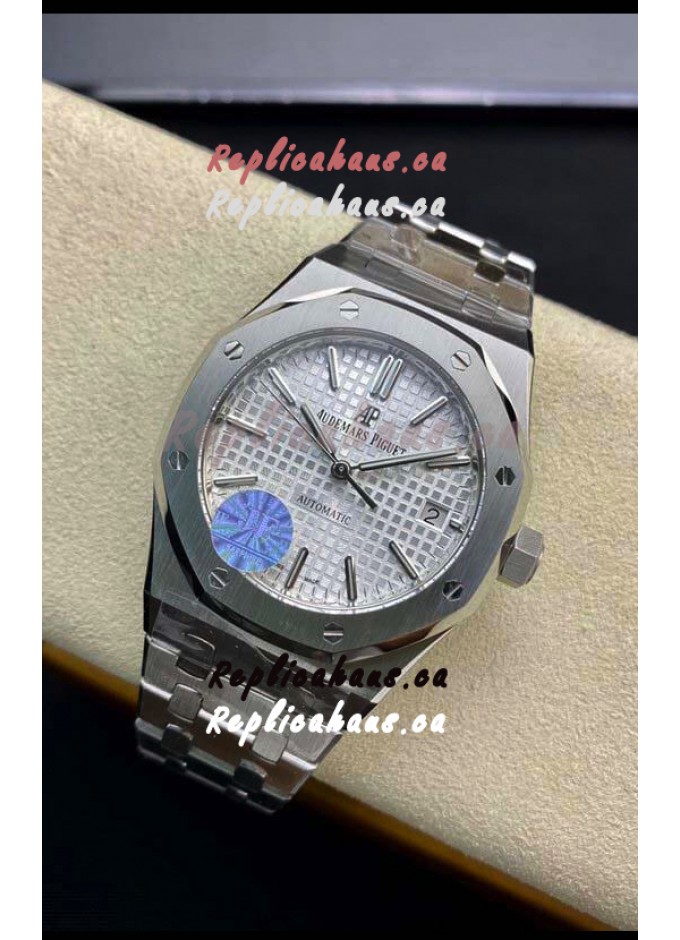 RHCAHA2002 90409 Audemars Piguet Royal Oak 15450 37MM Swiss Calibre 3120 Movement in 904L Steel Casing White Dial